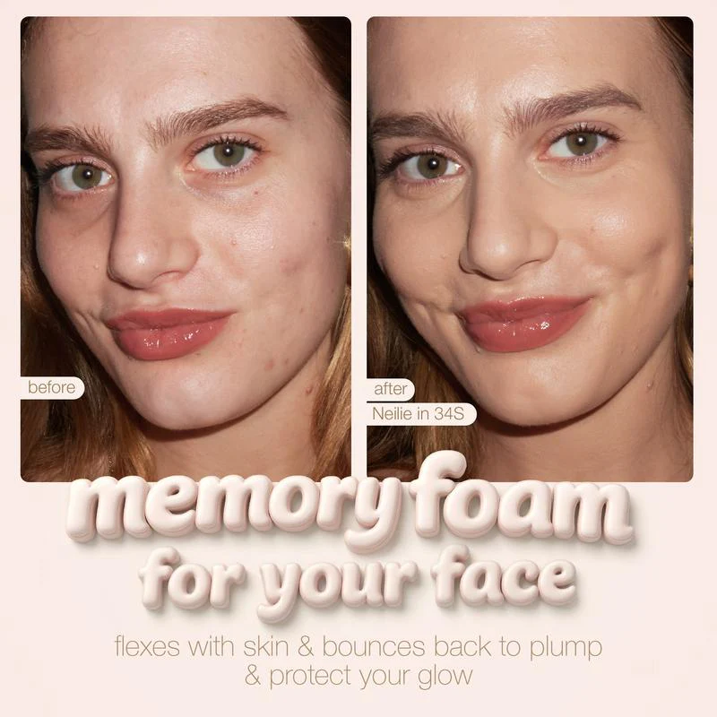 Limited Time BOGO Free🔥 Full Coverage Serum Foundation & FREE Brush
