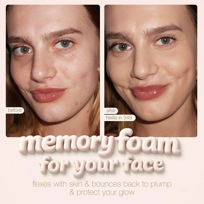 Limited Time BOGO Free🔥 Full Coverage Serum Foundation & FREE Brush