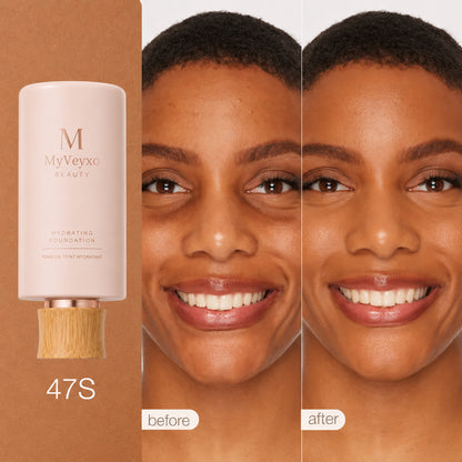 Limited Time BOGO Free🔥 Full Coverage Serum Foundation & FREE Brush