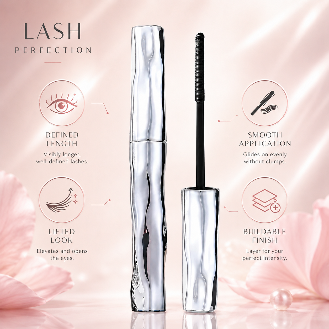 Myveyxo®Waterproof Mascara 💧 – Longer, Fuller-Looking Lashes Without Clumping