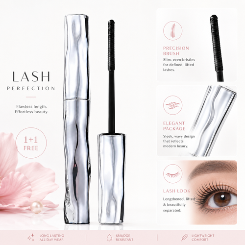 Myveyxo®Waterproof Mascara 💧 – Longer, Fuller-Looking Lashes Without Clumping