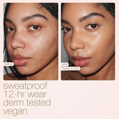 Limited Time BOGO Free🔥 Full Coverage Serum Foundation & FREE Brush